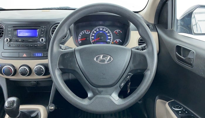 2016 Hyundai Grand i10 MAGNA 1.2 VTVT, Petrol, Manual, 45,057 km, Steering Wheel Close Up
