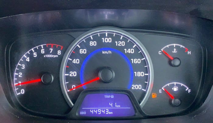 2016 Hyundai Grand i10 MAGNA 1.2 VTVT, Petrol, Manual, 45,057 km, Odometer Image