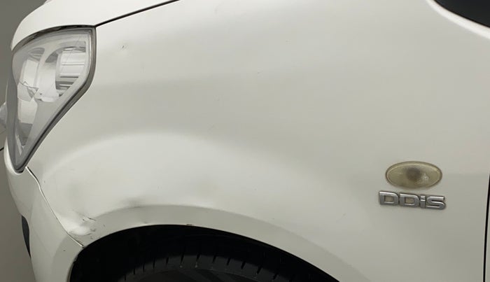 2014 Maruti Ritz VDI, Diesel, Manual, 72,395 km, Left fender - Slightly dented
