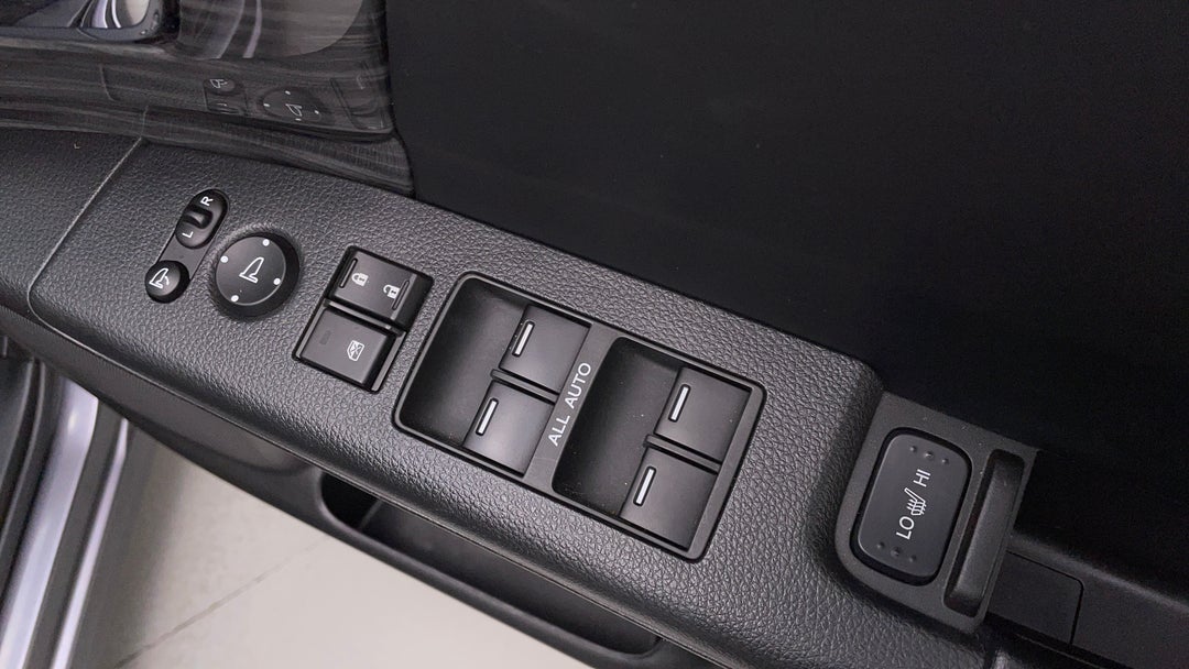 Drivers Side Door Panel Controls