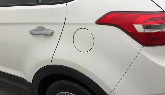 2018 Hyundai Creta SX PLUS AT 1.6 PETROL, Petrol, Automatic, 1,15,742 km, Left quarter panel - Minor scratches