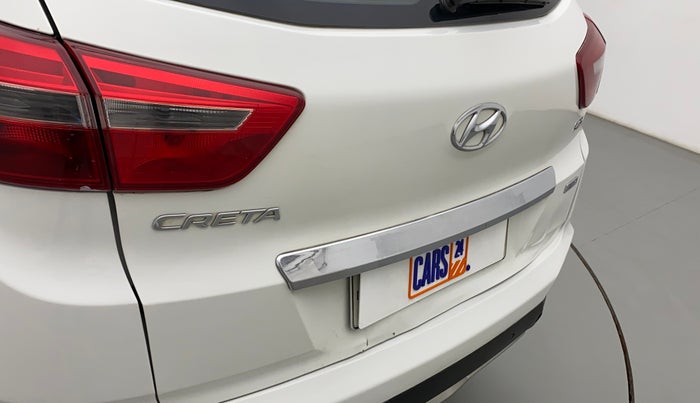 2018 Hyundai Creta SX PLUS AT 1.6 PETROL, Petrol, Automatic, 1,15,742 km, Dicky (Boot door) - Slightly dented