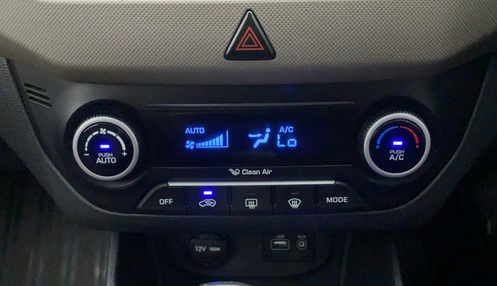 2018 Hyundai Creta SX PLUS AT 1.6 PETROL, Petrol, Automatic, 1,15,742 km, Automatic Climate Control