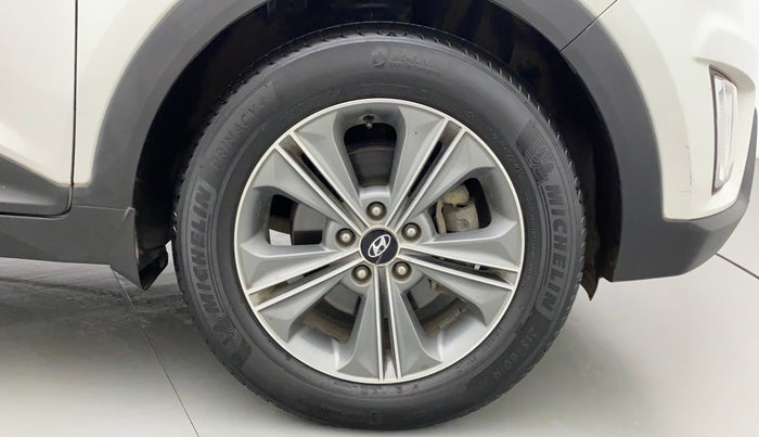 2018 Hyundai Creta SX PLUS AT 1.6 PETROL, Petrol, Automatic, 1,15,742 km, Right Front Wheel