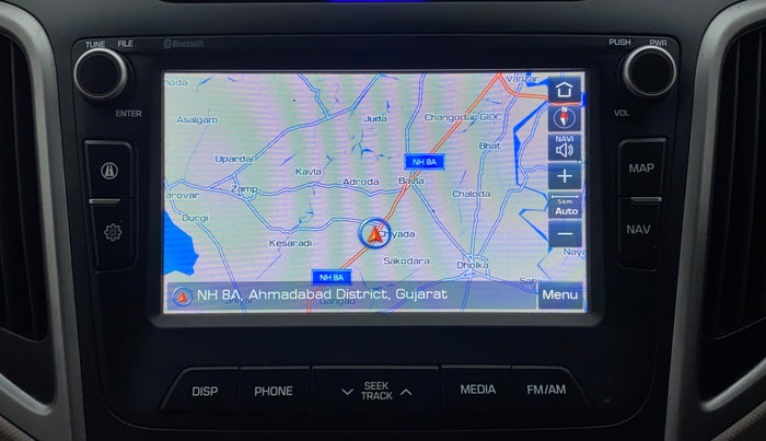 2018 Hyundai Creta SX PLUS AT 1.6 PETROL, Petrol, Automatic, 1,15,742 km, Navigation System