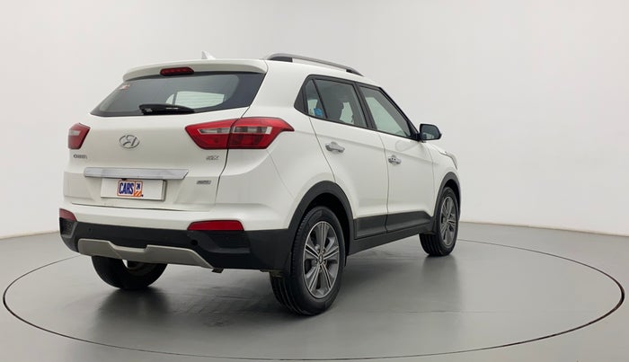 2018 Hyundai Creta SX PLUS AT 1.6 PETROL, Petrol, Automatic, 1,15,742 km, Right Back Diagonal