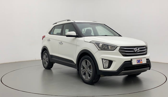 2018 Hyundai Creta SX PLUS AT 1.6 PETROL, Petrol, Automatic, 1,15,742 km, Right Front Diagonal