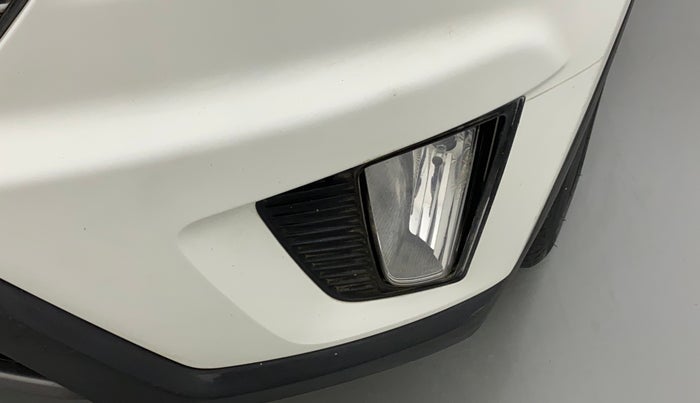 2018 Hyundai Creta SX PLUS AT 1.6 PETROL, Petrol, Automatic, 1,15,742 km, Left fog light - Not fixed properly
