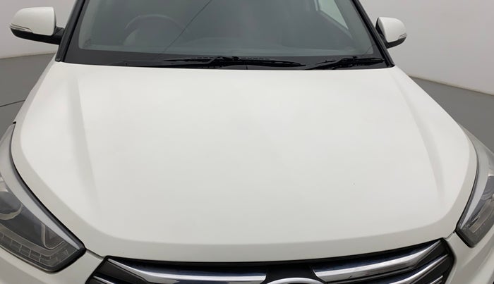 2018 Hyundai Creta SX PLUS AT 1.6 PETROL, Petrol, Automatic, 1,15,742 km, Bonnet (hood) - Paint has minor damage