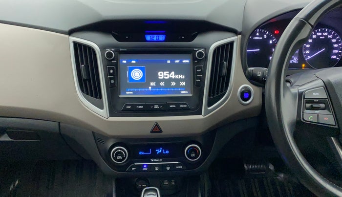 2018 Hyundai Creta SX PLUS AT 1.6 PETROL, Petrol, Automatic, 1,15,742 km, Air Conditioner