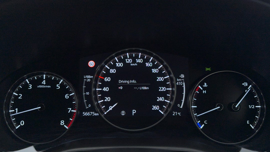 2021 Mazda CX-30 G20 Evolve (FWD), Automatic, 56675 km, Odometer View