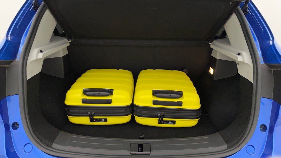 Boot Inside View with Luggage