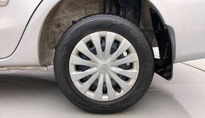 2011 Toyota Etios G, Petrol, Manual, 23,051 km, Left Rear Wheel