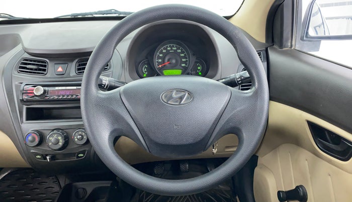 2012 Hyundai Eon D LITE PLUS, Petrol, Manual, 32,704 km, Steering Wheel Close Up