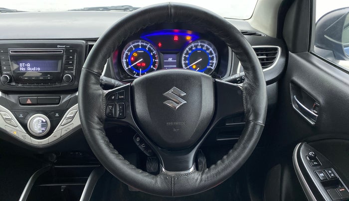 2018 Maruti Baleno DELTA 1.2 K12, Petrol, Manual, 21,910 km, Steering Wheel Close Up