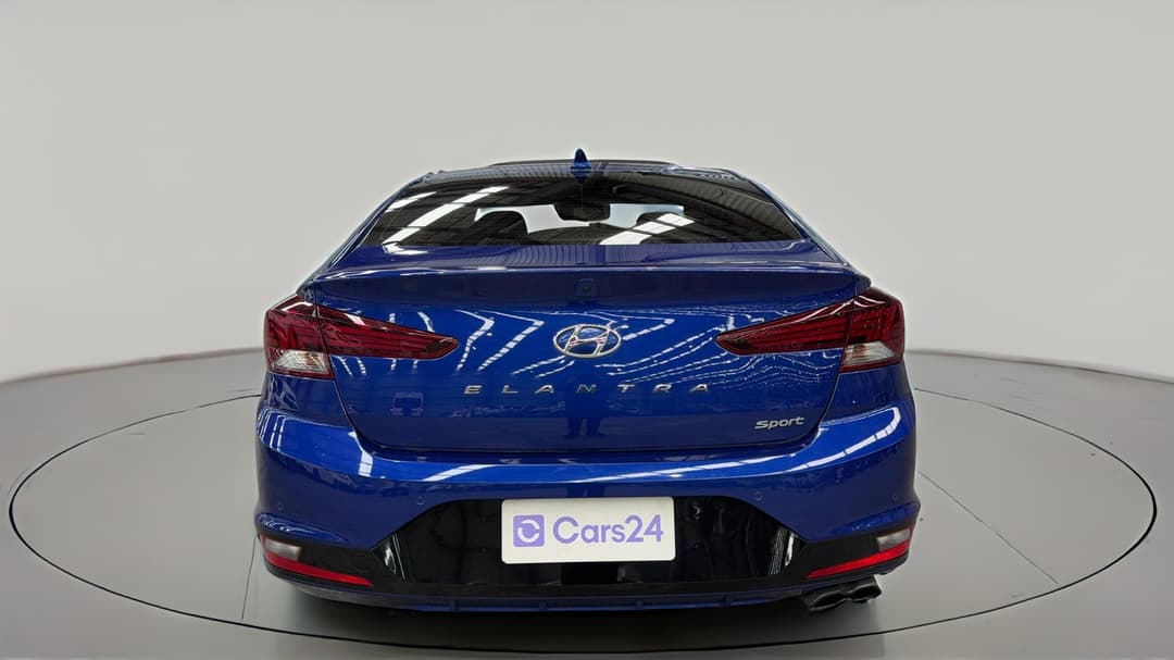 2019 Hyundai Elantra Sport Premium (black), Automatic, 93922 km, Back/Rear View