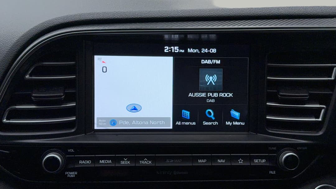 2019 Hyundai Elantra Sport Premium (black), Automatic, 93922 km, Infotainment System