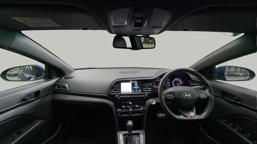 2019 Hyundai Elantra Sport Premium (black), Automatic, 93922 km, Dashboard View