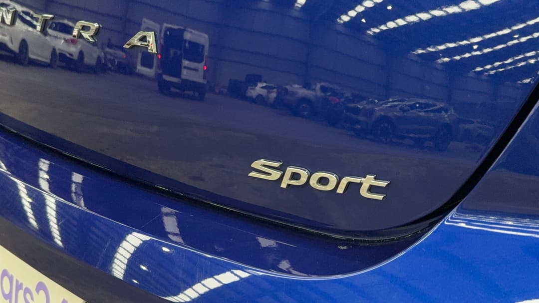 2019 Hyundai Elantra Sport Premium (black), Automatic, 93922 km, Badge (Boot Right Side)