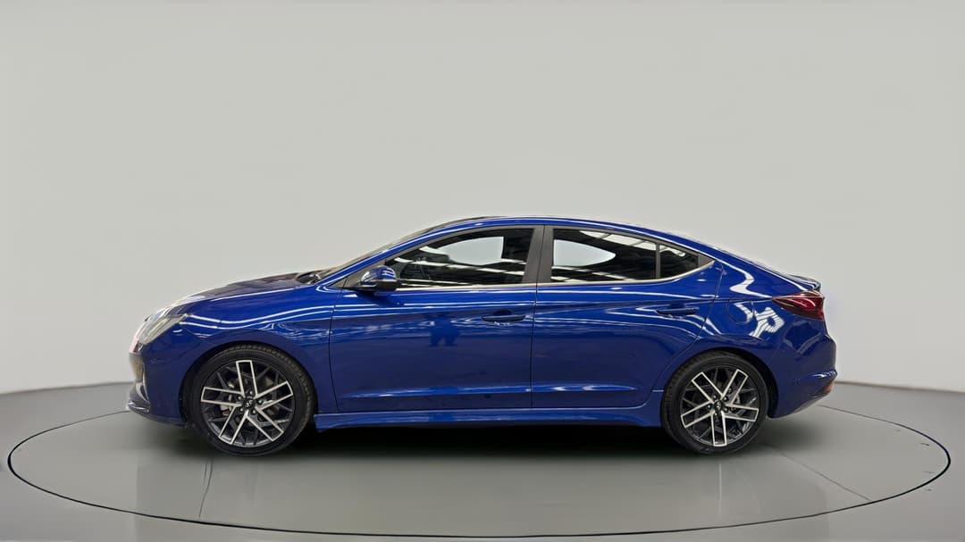 2019 Hyundai Elantra Sport Premium (black), Automatic, 93922 km, Left Side View