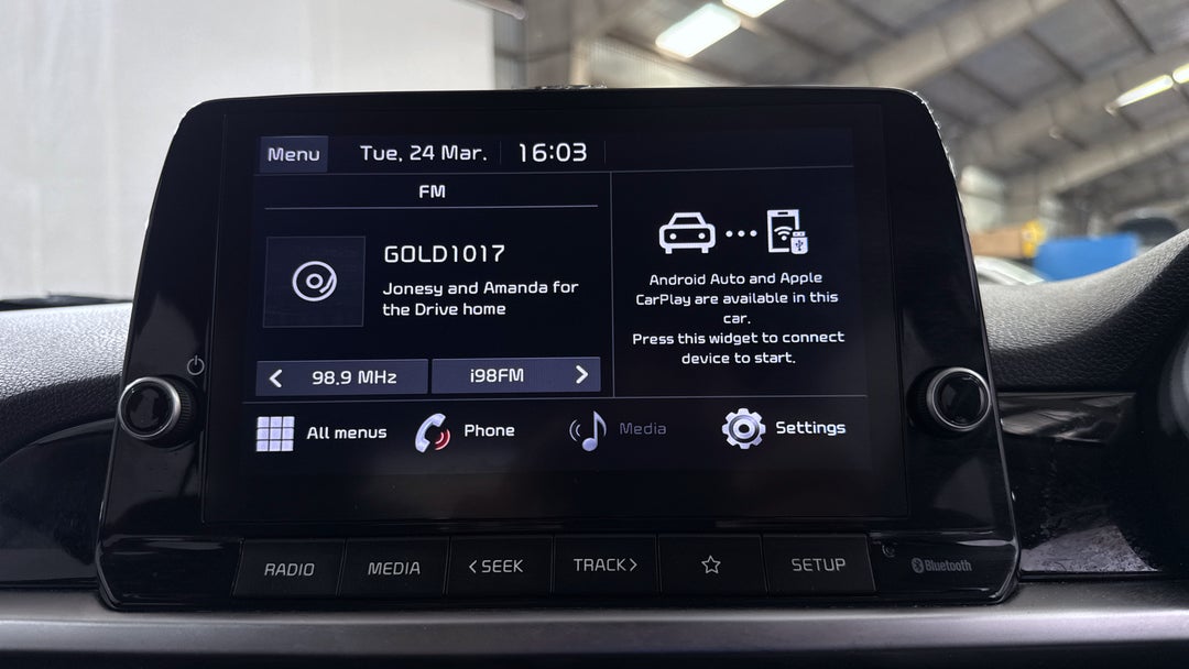 2020 Kia Picanto Gt-line (pe), Automatic, 33642 km, Infotainment System