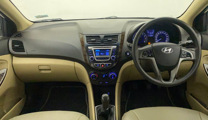2015 Hyundai Verna FLUIDIC 4S 1.6 VTVT S(O), Petrol, Manual, 64,530 km, Dashboard