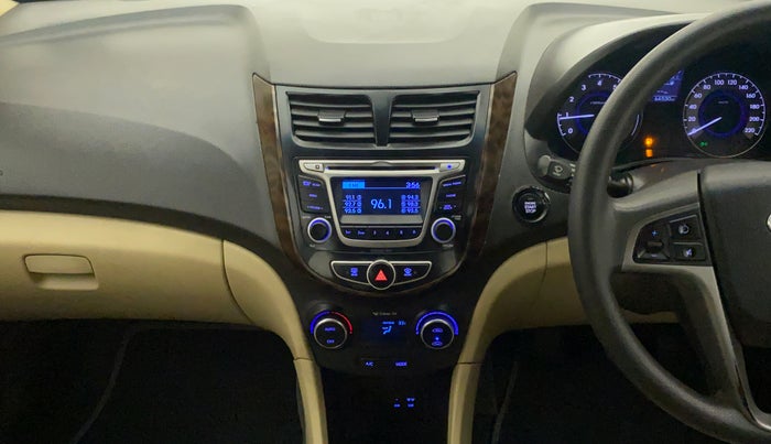 2015 Hyundai Verna FLUIDIC 4S 1.6 VTVT S(O), Petrol, Manual, 64,530 km, Air Conditioner