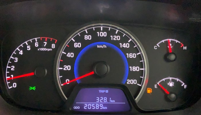 2015 Hyundai Grand i10 SPORTZ 1.2 KAPPA VTVT, Petrol, Manual, 20,639 km, Odometer Image