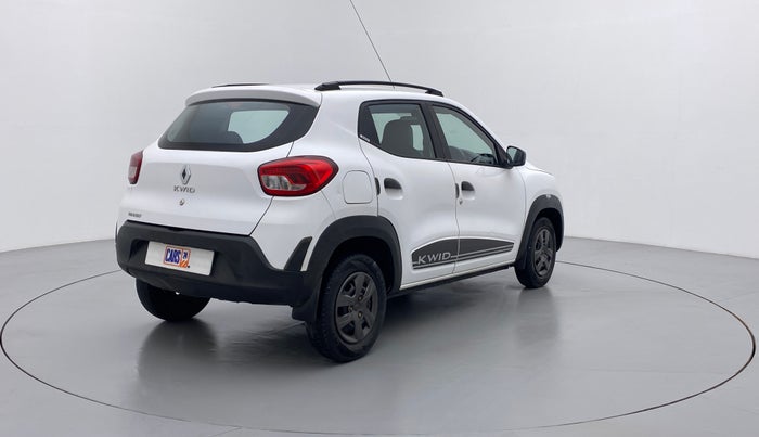 2018 Renault Kwid 1.0 RXT Opt, Petrol, Manual, 22,439 km, Right Back Diagonal
