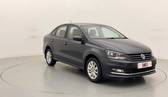 2016 Volkswagen Vento HIGHLINE PETROL AT, Petrol, Automatic, 72,451 km, Right Front Diagonal