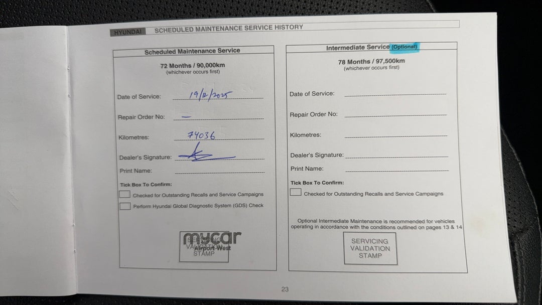 2013 Hyundai i30 Premium, Automatic, 74459 km, Service History