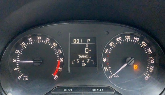 2016 Skoda Rapid Style 1.5 TDI AT, Diesel, Automatic, Odometer Image