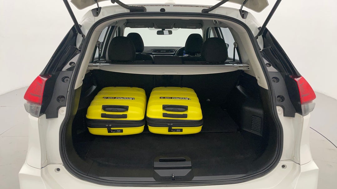 Boot Inside View with Luggage