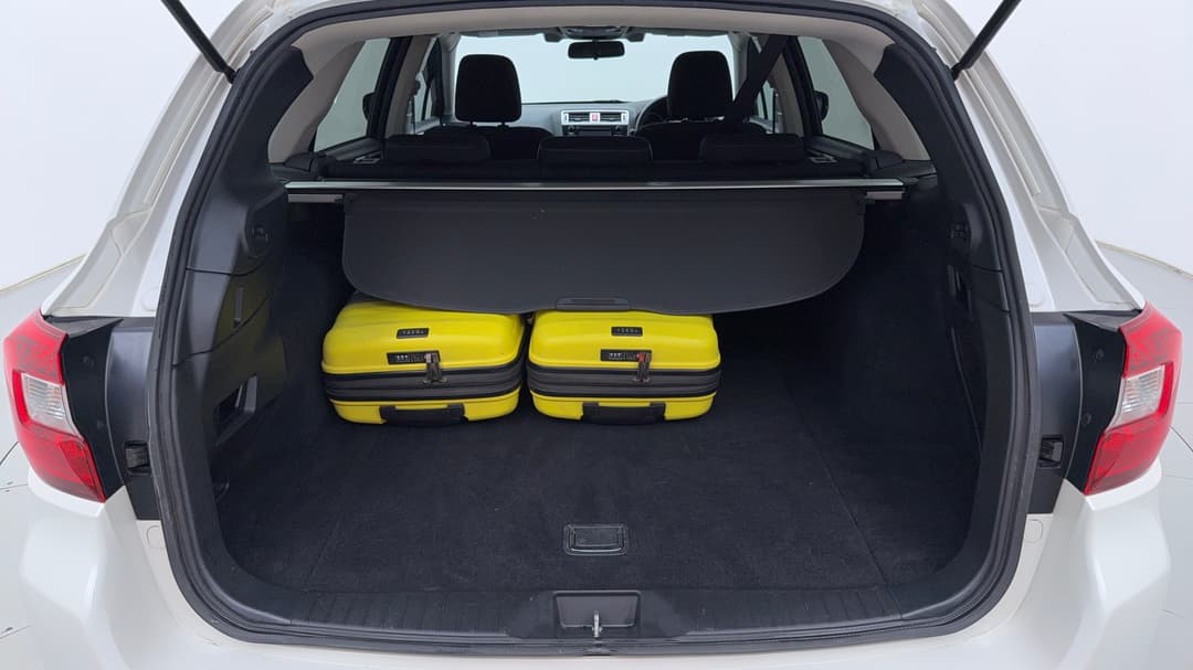 Boot Inside View with Luggage