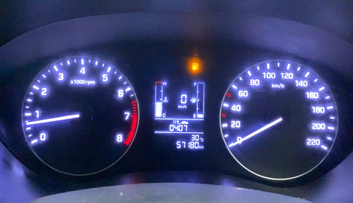 2016 Hyundai Elite i20 SPORTZ 1.2, Petrol, Manual, 57,180 km, Odometer Image