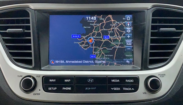 2017 Hyundai Verna 1.6 VTVT SX (O) AT, Petrol, Automatic, 64,198 km, Navigation System