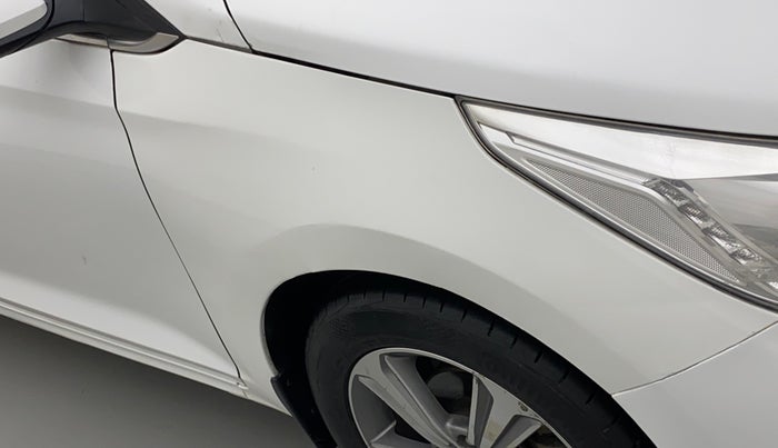 2017 Hyundai Verna 1.6 VTVT SX (O) AT, Petrol, Automatic, 64,198 km, Right fender - Slightly dented