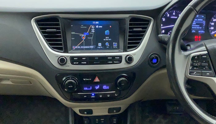 2017 Hyundai Verna 1.6 VTVT SX (O) AT, Petrol, Automatic, 64,198 km, Air Conditioner