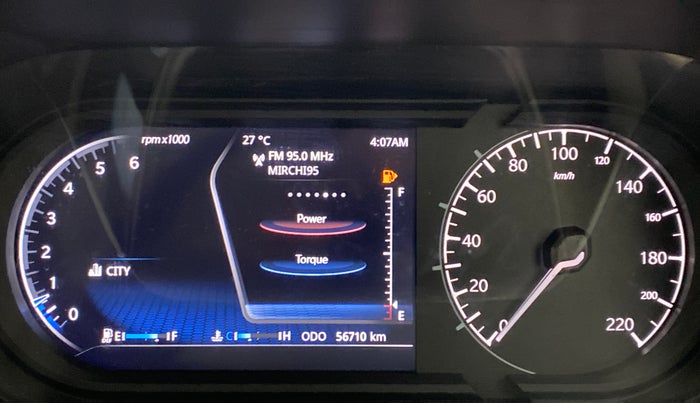 2021 Tata Safari XZ+ 2.0 KRYOTEC, Diesel, Manual, 56,710 km, Odometer Image