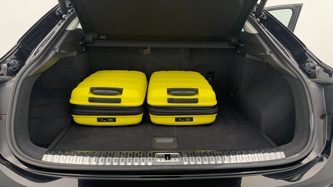 Boot Inside View with Luggage