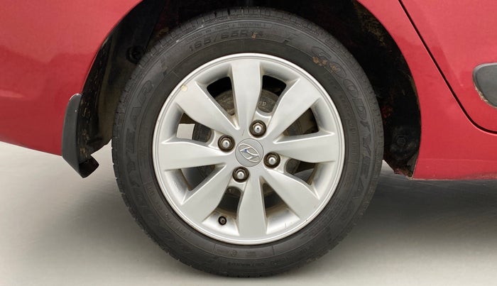 2014 Hyundai Xcent SX 1.2, Petrol, Manual, 31,338 km, Right Rear Wheel