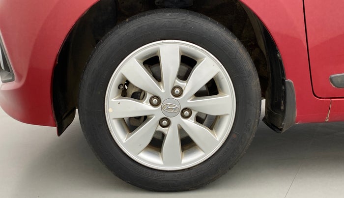 2014 Hyundai Xcent SX 1.2, Petrol, Manual, 31,338 km, Left Front Wheel