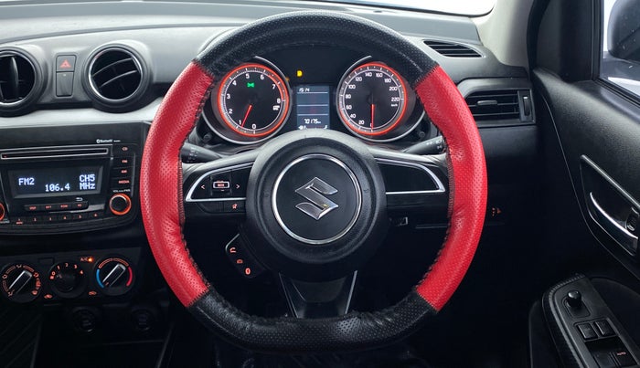 2018 Maruti Swift VXI D, Petrol, Manual, 70,212 km, Steering Wheel Close Up