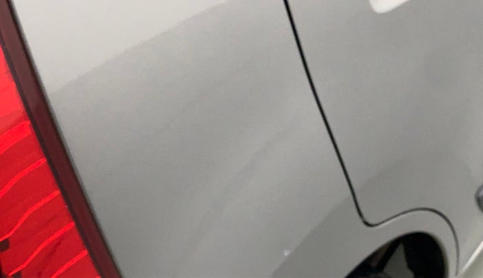 2018 Maruti Wagon R 1.0 LXI CNG, CNG, Manual, 75,535 km, Right quarter panel - Slightly dented