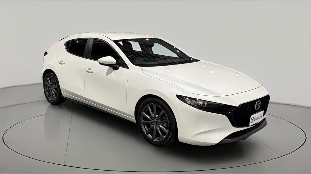 2021 Mazda Mazda3 G20 Evolve, Automatic, 81359 km, Right Front Diagonal (45- Degree) View