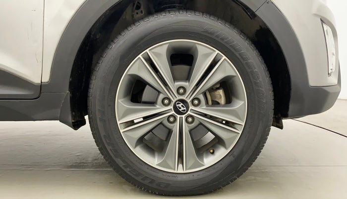 2017 Hyundai Creta SX PLUS AT 1.6 PETROL, Petrol, Automatic, 97,470 km, Right Front Wheel