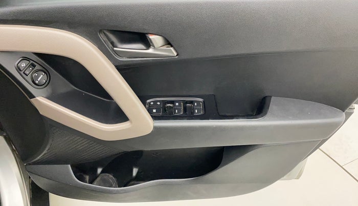 2017 Hyundai Creta SX PLUS AT 1.6 PETROL, Petrol, Automatic, 97,470 km, Driver Side Door Panels Control