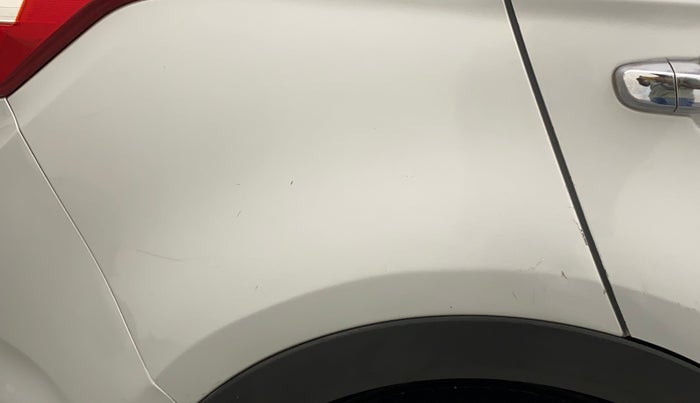 2017 Hyundai Creta SX PLUS AT 1.6 PETROL, Petrol, Automatic, 97,470 km, Right quarter panel - Minor scratches