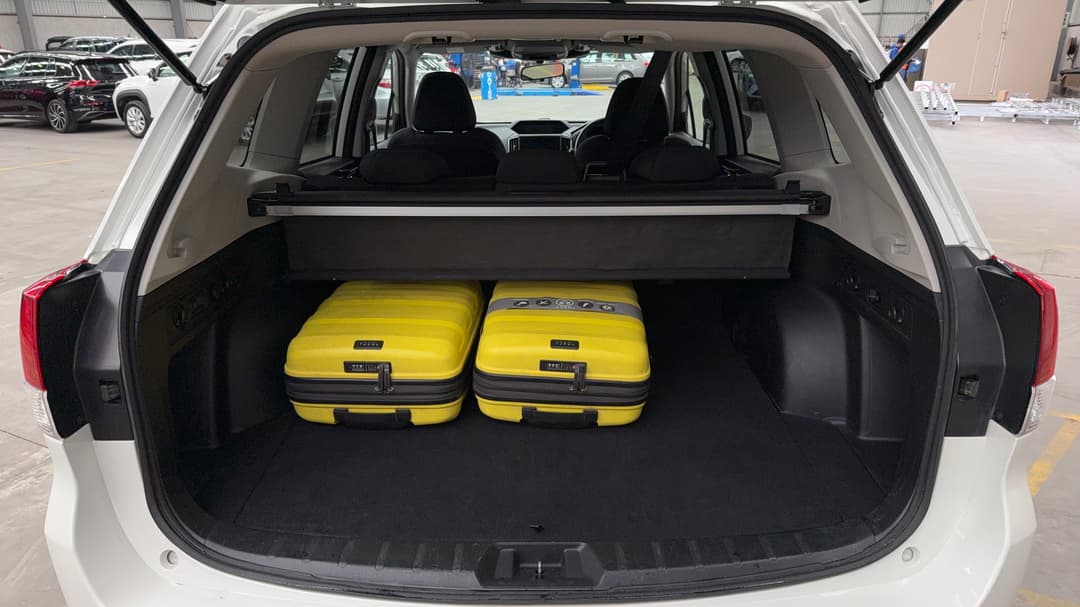 2024 Subaru Forester 2.5i (AWD), Automatic, 57040 km, Boot Inside View with Luggage