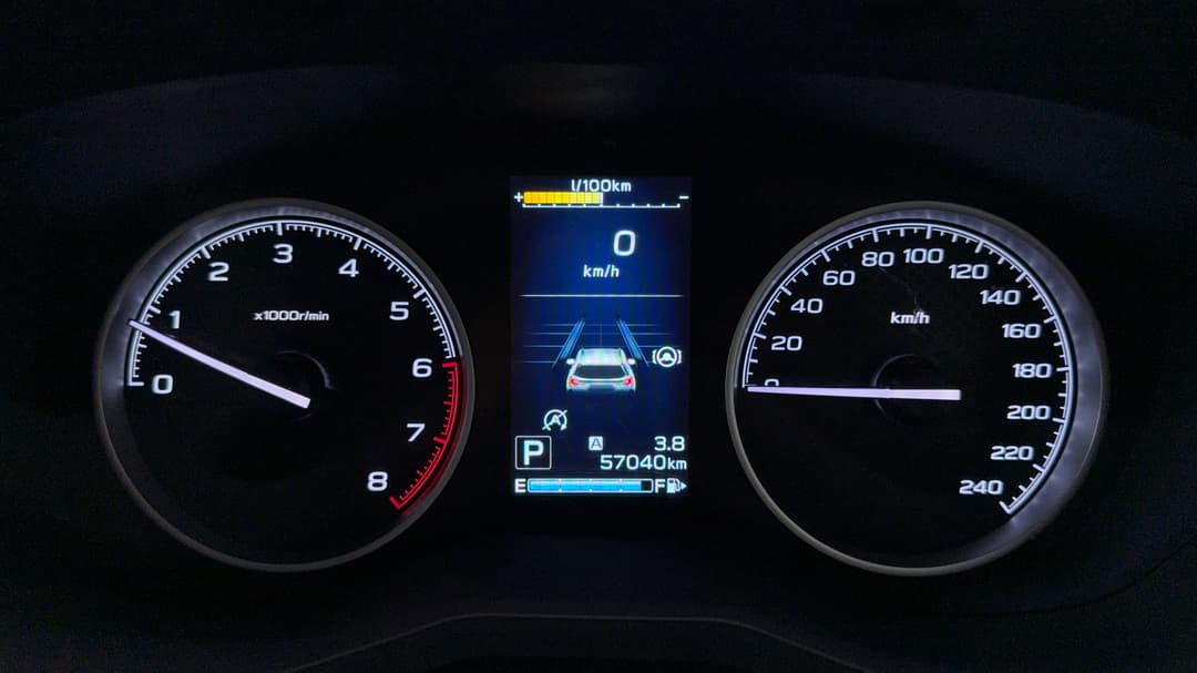 2024 Subaru Forester 2.5i (AWD), Automatic, 57040 km, Odometer View